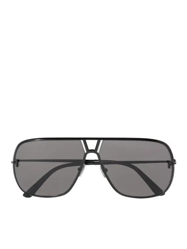 Stavros Aviator-Style Metal Sunglasses - Men