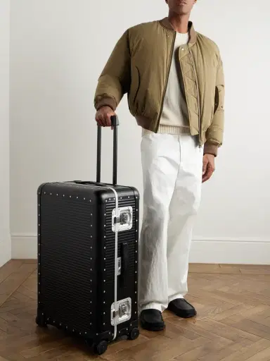 FPM Milano Bank Spinner 76cm Leather-Trimmed Polycarbonate Spinner Suitcase - Men | Thumbnail 2