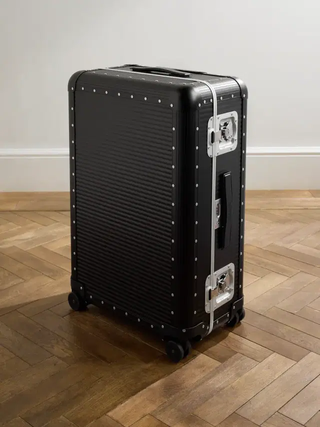 FPM Milano Bank Spinner 76cm Leather-Trimmed Polycarbonate Spinner Suitcase - Men
