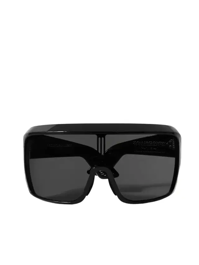 Jacques Marie Mage Stanley Kubrick 2001: A Space Odyssey Oversized D-Frame Acetate Sunglasses - Men