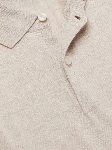 John Smedley Payton Slim-Fit Wool Polo Shirt - Men | Thumbnail 4