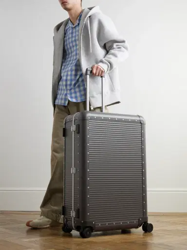 FPM Milano Bank Spinner 76cm Leather-Trimmed Polycarbonate Spinner Suitcase - Men | Thumbnail 2 FPM Milano Bank Spinner 76cm Leather-Trimmed Polycarbonate Spinner Suitcase - Men | Thumbnail 2