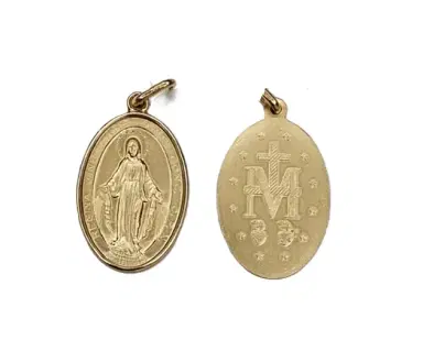 Wish Fine Jewelry 18K Gold Medal Pendant | Thumbnail 1 Wish Fine Jewelry 18K Gold Medal Pendant | Thumbnail 1