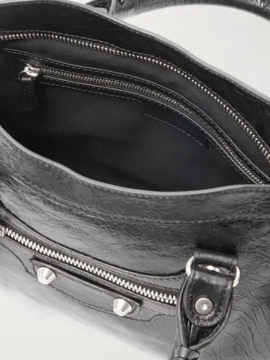Balenciaga Le City Small Embellished Textured-leather Tote | Thumbnail 5