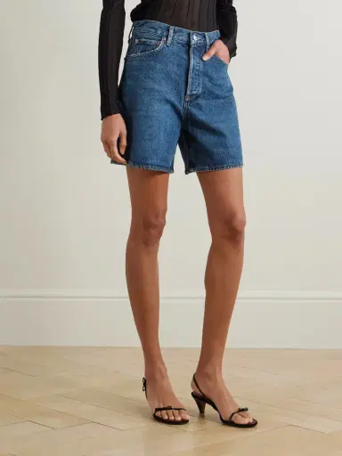 AGOLDE Dame Denim Shorts | Thumbnail 3