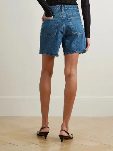 AGOLDE Dame Denim Shorts | Thumbnail 4