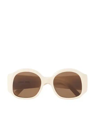 CELINE Eyewear Maxi Triomphe Round-frame Acetate Sunglasses | Thumbnail 1 CELINE Eyewear Maxi Triomphe Round-frame Acetate Sunglasses | Thumbnail 1