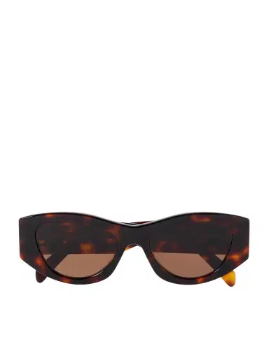 CELINE Eyewear Triomphe Tortoiseshell Acetate Sunglasses | Thumbnail 1 CELINE Eyewear Triomphe Tortoiseshell Acetate Sunglasses | Thumbnail 1