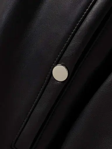Nour Hammour Beck Oversized Leather Jacket | Thumbnail 5 Nour Hammour Beck Oversized Leather Jacket | Thumbnail 5