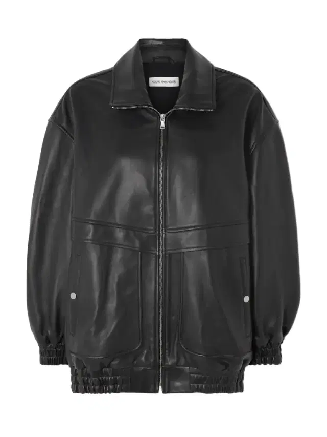 Beck Oversized Leather Jacket