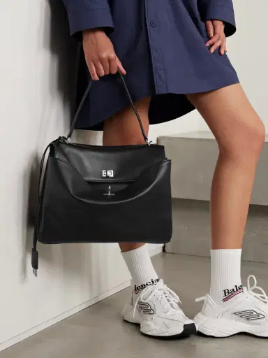 Balenciaga Rodeo Medium Leather Shoulder Bag | Thumbnail 2