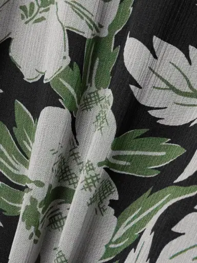 Loewe Off-the-shoulder Floral-print Silk-crepon Midi Dress | Thumbnail 4
