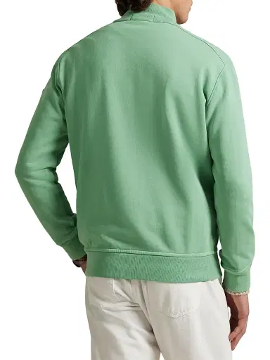 Polo Ralph Lauren Men's French Terry Track Jacket - Faded Mint - Size XXL | Thumbnail 3 Polo Ralph Lauren Men's French Terry Track Jacket - Faded Mint - Size XXL | Thumbnail 3