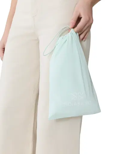 Soia & Kyo Women's Medina Belted Trench Coat - Aquatic Mint - Size XS | Thumbnail 8 Soia & Kyo Women's Medina Belted Trench Coat - Aquatic Mint - Size XS | Thumbnail 8