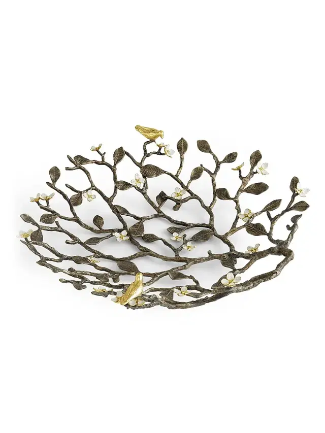 Lovebirds Centerpiece Bowl