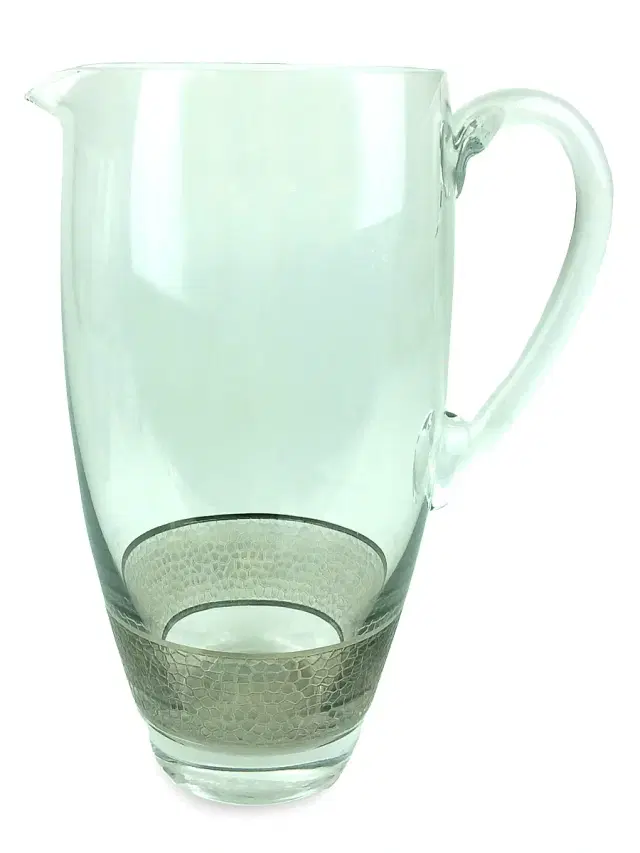 Panthera Platinum Glass Pitcher - Gray