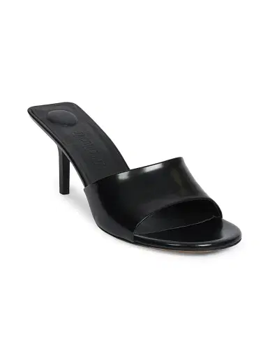 Jacquemus Women's Cubisto 70MM Leather Mules | Thumbnail 2 Jacquemus Women's Cubisto 70MM Leather Mules | Thumbnail 2