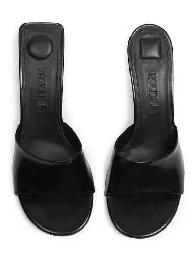 Jacquemus Women's Cubisto 70MM Leather Mules | Thumbnail 4 Jacquemus Women's Cubisto 70MM Leather Mules | Thumbnail 4