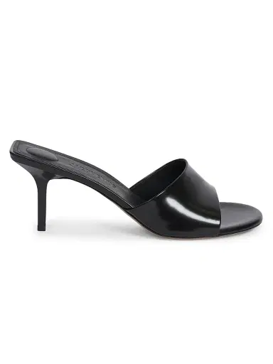 Jacquemus Women's Cubisto 70MM Leather Mules | Thumbnail 1 Jacquemus Women's Cubisto 70MM Leather Mules | Thumbnail 1
