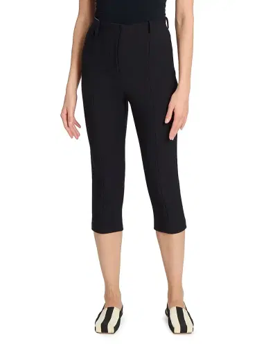 Jacquemus Women's Seamed Capri Pants - Black | Thumbnail 3 Jacquemus Women's Seamed Capri Pants - Black | Thumbnail 3