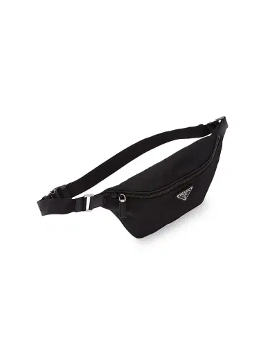 Prada Men's Re-Nylon And Saffiano Leather Belt Bag | Thumbnail 3 Prada Men's Re-Nylon And Saffiano Leather Belt Bag | Thumbnail 3