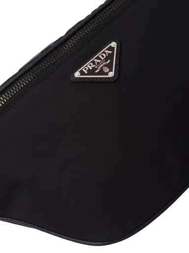 Prada Men's Re-Nylon And Saffiano Leather Belt Bag | Thumbnail 6 Prada Men's Re-Nylon And Saffiano Leather Belt Bag | Thumbnail 6