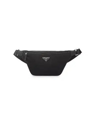 Prada Men's Re-Nylon And Saffiano Leather Belt Bag | Thumbnail 1 Prada Men's Re-Nylon And Saffiano Leather Belt Bag | Thumbnail 1