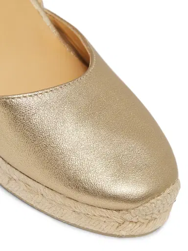 Castañer Women's Carissa Leather Espadrilles | Thumbnail 6