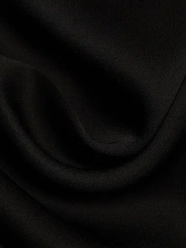 NICHOLAS Women's Halle Belted Asymmetric Gown - Black | Thumbnail 7