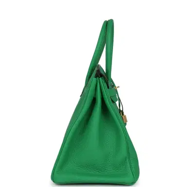 HERMÈS Pre-owned Hermes Birkin 35 Bambou Togo Gold Hardware | Thumbnail 3 HERMÈS Pre-owned Hermes Birkin 35 Bambou Togo Gold Hardware | Thumbnail 3