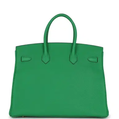 HERMÈS Pre-owned Hermes Birkin 35 Bambou Togo Gold Hardware | Thumbnail 4 HERMÈS Pre-owned Hermes Birkin 35 Bambou Togo Gold Hardware | Thumbnail 4