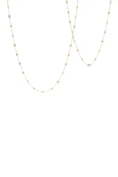 MARCO BICEGO Siviglia Small Bean Diamond Long Necklace | Thumbnail 1