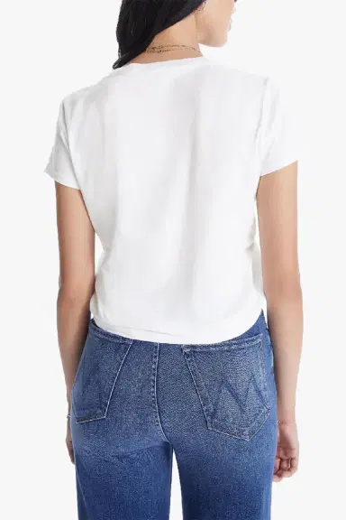 Mother The Lil Goodie Goodie Tee - Bright White | Thumbnail 3