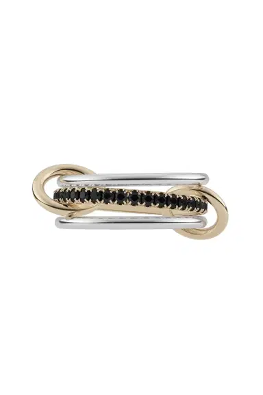 Spinelli Kilcollin Tigiris SG Noir Three Link Ring | Thumbnail 1