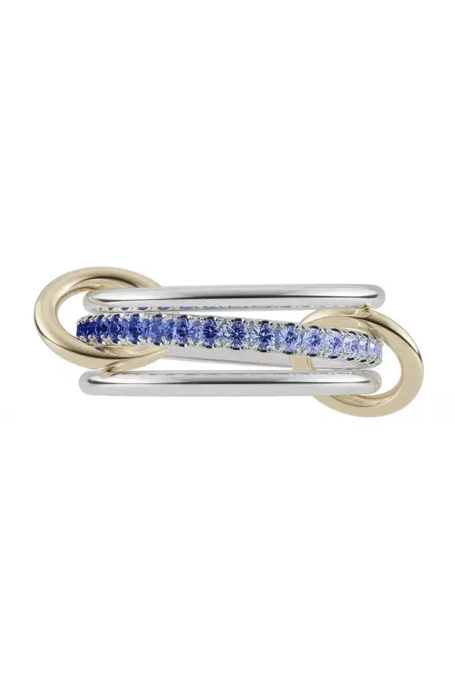 Tigris SG Blue Three Link Ring