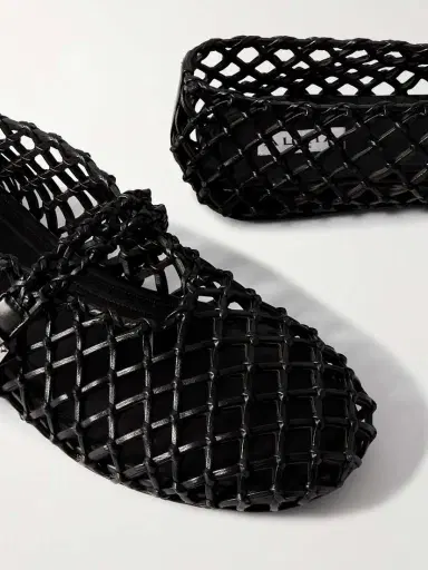Alaïa Woven Leather Ballet Flats | Thumbnail 4 Alaïa Woven Leather Ballet Flats | Thumbnail 4
