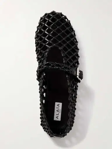 Alaïa Woven Leather Ballet Flats | Thumbnail 5 Alaïa Woven Leather Ballet Flats | Thumbnail 5