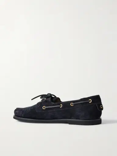 Gianvito Rossi Vandée Suede Boat Shoes | Thumbnail 3 Gianvito Rossi Vandée Suede Boat Shoes | Thumbnail 3