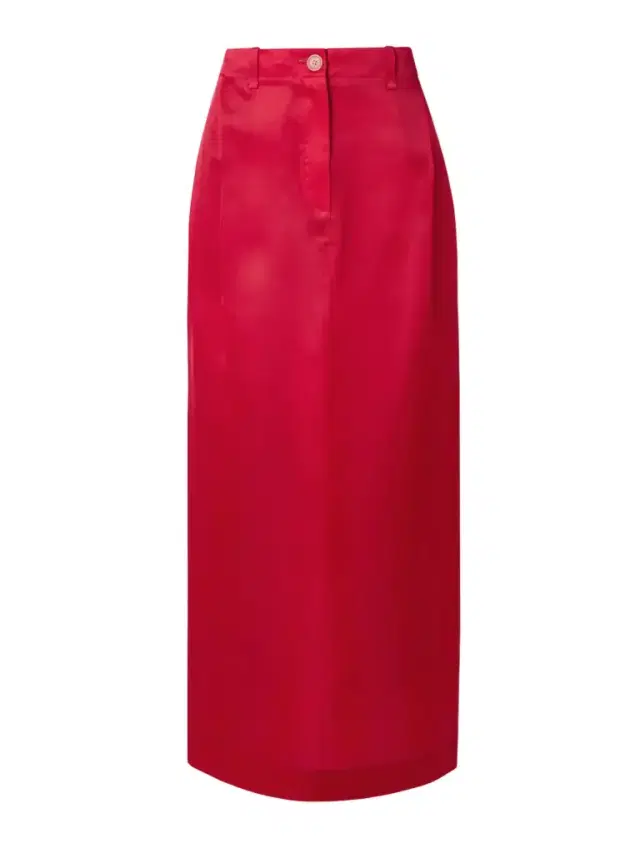 Lucian Pleated Silk-organza Maxi Skirt