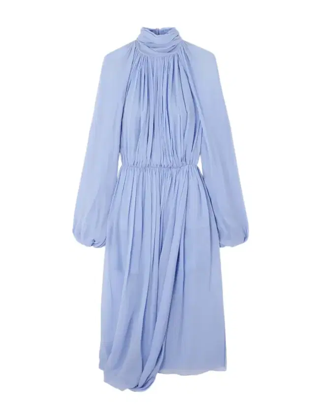 Open-back Silk-crepon Midi Dress
