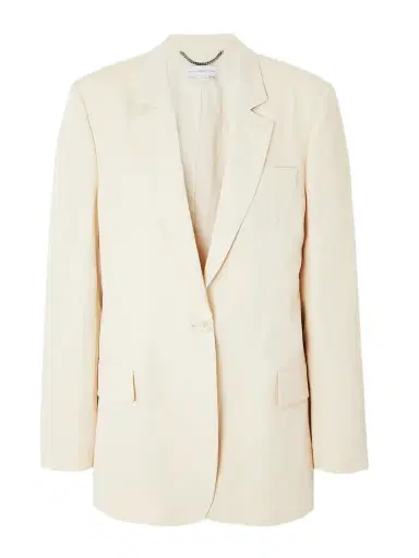 Stella McCartney Oversized Woven Blazer | Thumbnail 1 Stella McCartney Oversized Woven Blazer | Thumbnail 1