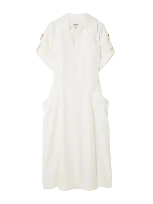 Embellished Pleated Woven Midi Dress
