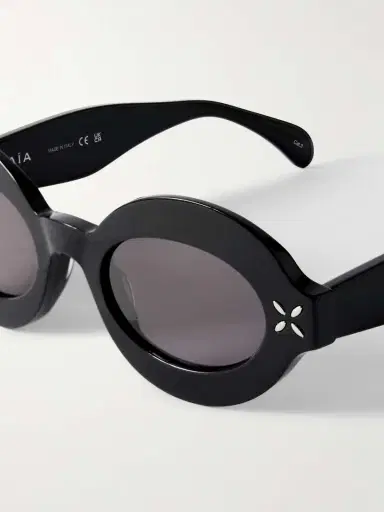 Alaïa Oval-frame Acetate Sunglasses | Thumbnail 4 Alaïa Oval-frame Acetate Sunglasses | Thumbnail 4