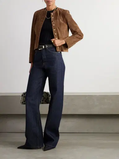 Nili Lotan Nanon Suede Jacket | Thumbnail 2 Nili Lotan Nanon Suede Jacket | Thumbnail 2