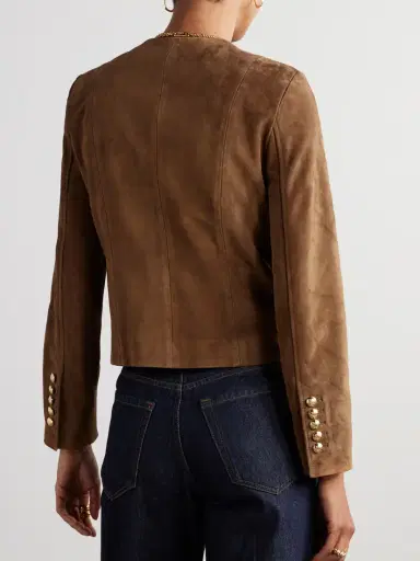 Nili Lotan Nanon Suede Jacket | Thumbnail 4 Nili Lotan Nanon Suede Jacket | Thumbnail 4