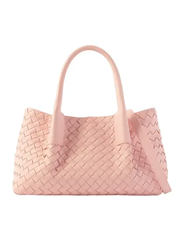 Pinacoteca Small Intrecciato Leather Tote