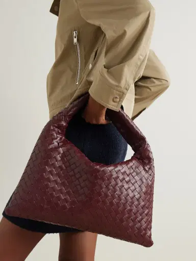 Bottega Veneta Hop Small Intrecciato Leather Tote | Thumbnail 2