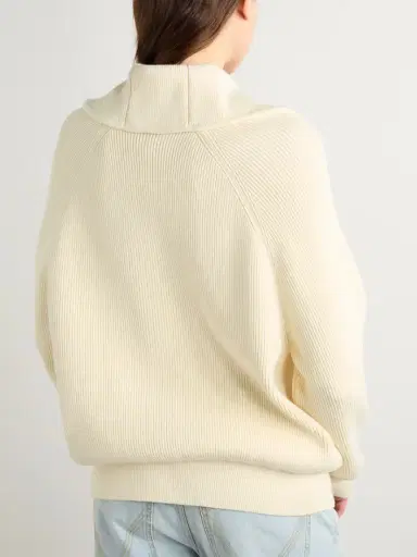 Bottega Veneta Ribbed Cotton Cardigan | Thumbnail 3 Bottega Veneta Ribbed Cotton Cardigan | Thumbnail 3
