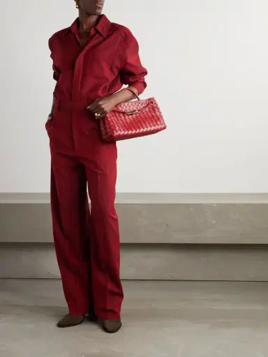 Bottega Veneta Striped Wool-blend Pants | Thumbnail 2
