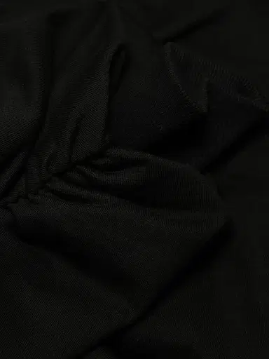 anOnlyChild Women's Just A Pinch Cotton Sanguinetti Hoodie - Black - Size Large | Thumbnail 7